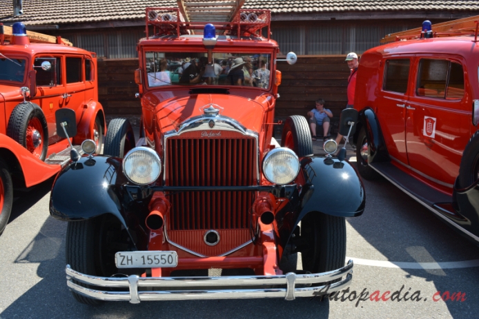 Packard Eight 1924-1951 (1928 wóz strażacki), przód