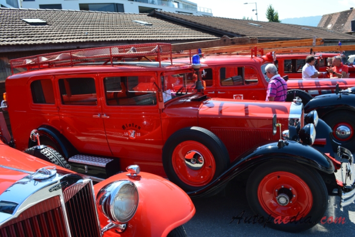 Packard Eight 1924-1951 (1928 wóz strażacki), prawy bok