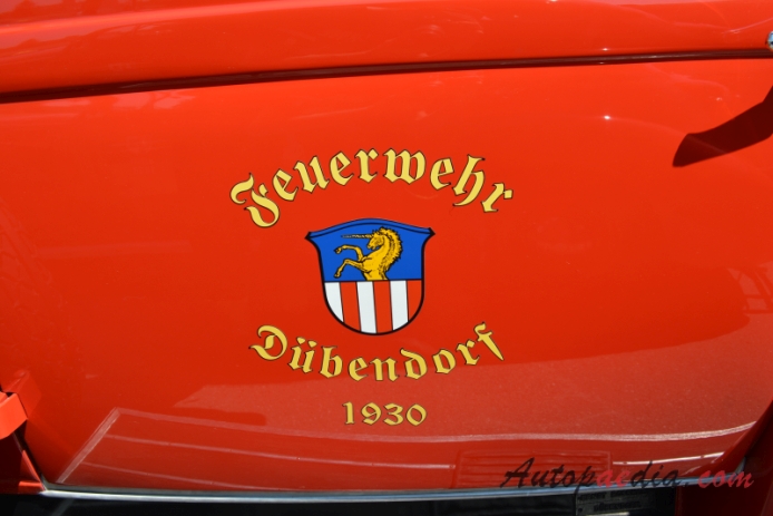 Packard Eight 1924-1951 (1930 fire engine), detail  
