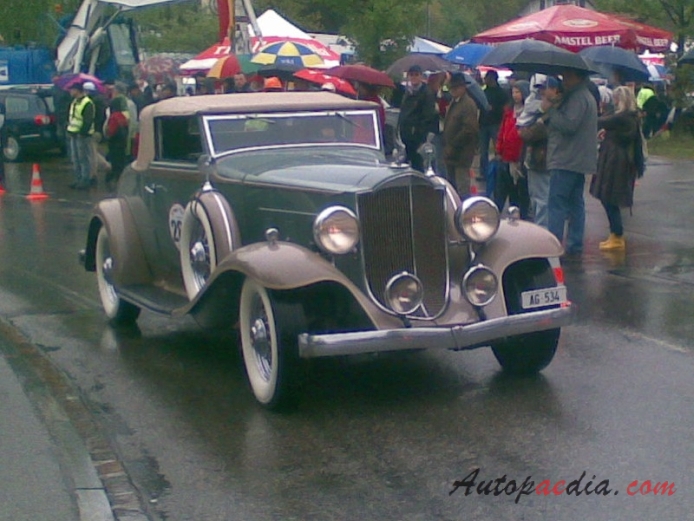 Packard Eight 1924-1951 (1932 Light Eight/Cabriolet 2d), prawy przód