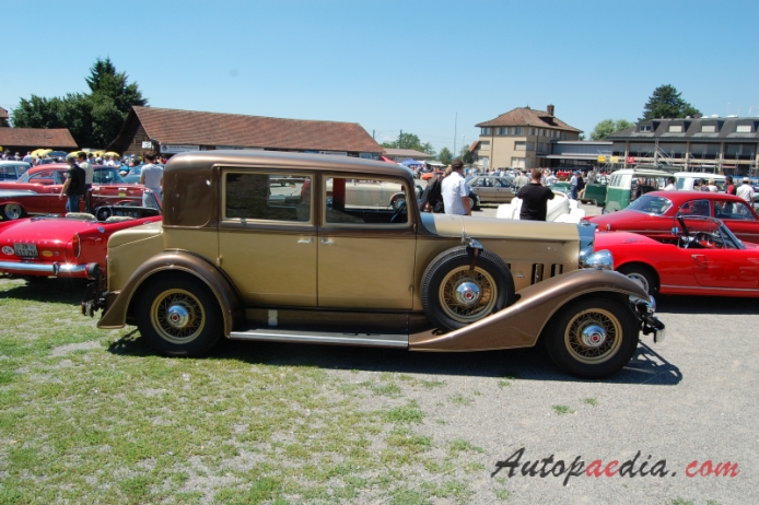 Packard Eight 1924-1951 (1933 Club Sedan 4d), right side view