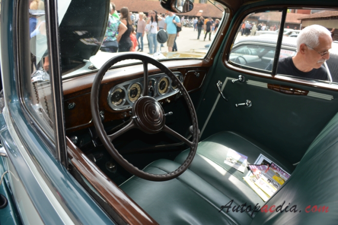 Packard Eight 1924-1951 (1935 sedan 4d), wnętrze