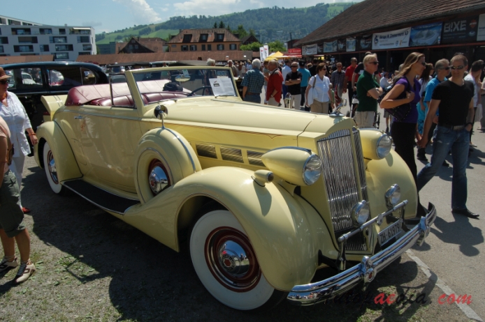 Packard Eight 1924-1951 (1937 Super Eight Speedster 2d), right front view