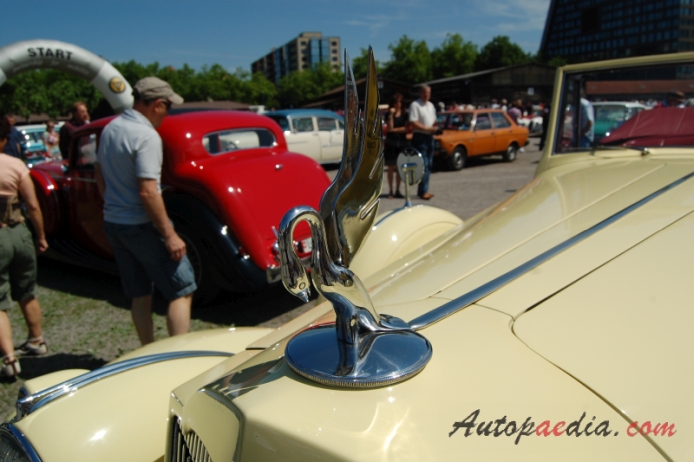 Packard Eight 1924-1951 (1937 Super Eight Speedster 2d), emblemat przód 