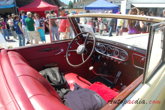 Packard Eight 1924-1951 (1937 Super Eight Speedster 2d), interior
