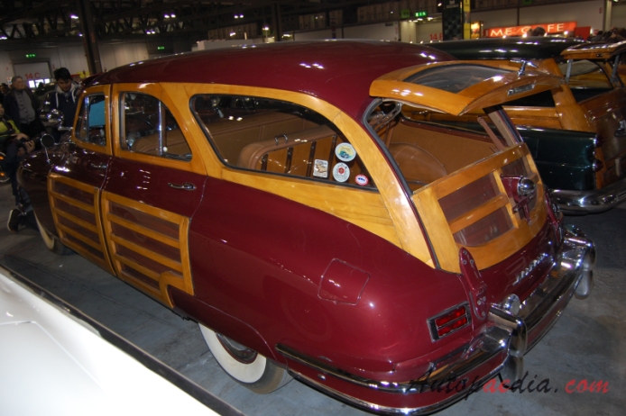 Packard Station Sedan 1948-1950 (1948 station wagon 5d),  left rear view