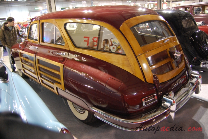 Packard Station Sedan 1948-1950 (1948 station wagon 5d), lewy tył