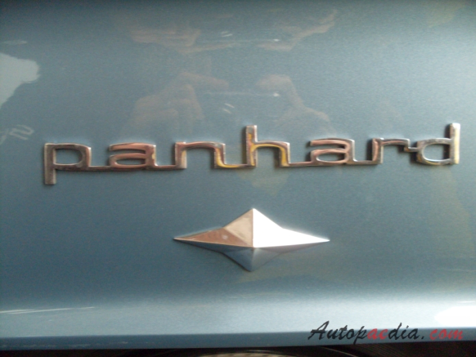 Panhard 24 1964-1967 (24CT Coupé 2d), side emblem 