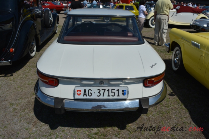 Panhard 24 1964-1967 (24CT Coupé 2d), rear view