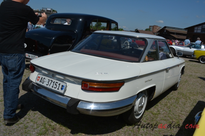 Panhard 24 1964-1967 (24CT Coupé 2d), prawy tył