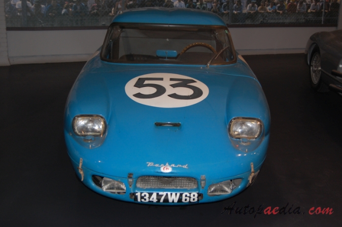 Panhard CD 1962-1965 (1962 Le Mans sedan 2d), przód