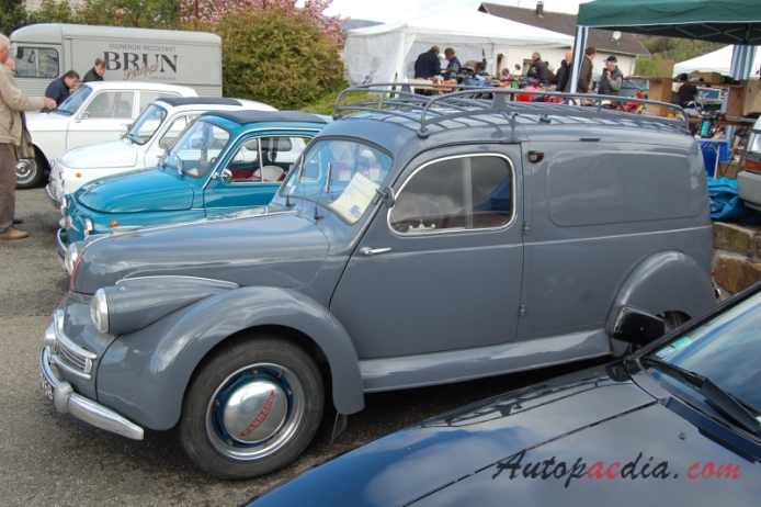 Panhard Dyna X 1948-1954 (1953 K211 850ccm fourgonnette 3d), left side view