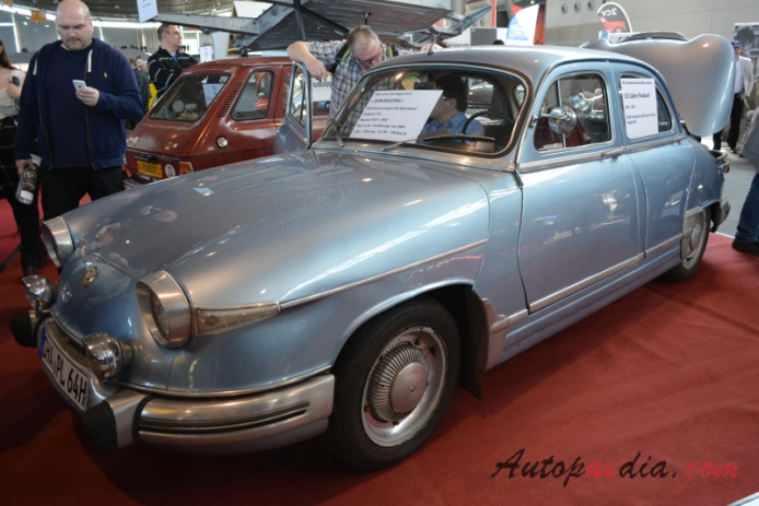 Panhard PL 17 1959-1965 (1964 17b sedan 4d), lewy przód