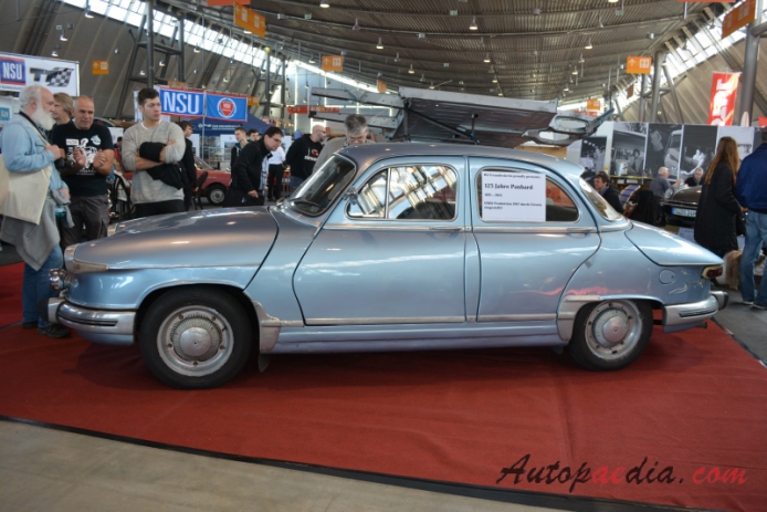 Panhard PL 17 1959-1965 (1964 17b sedan 4d), lewy bok