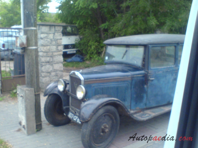 Peugeot 201 1929-1937, lewy przód