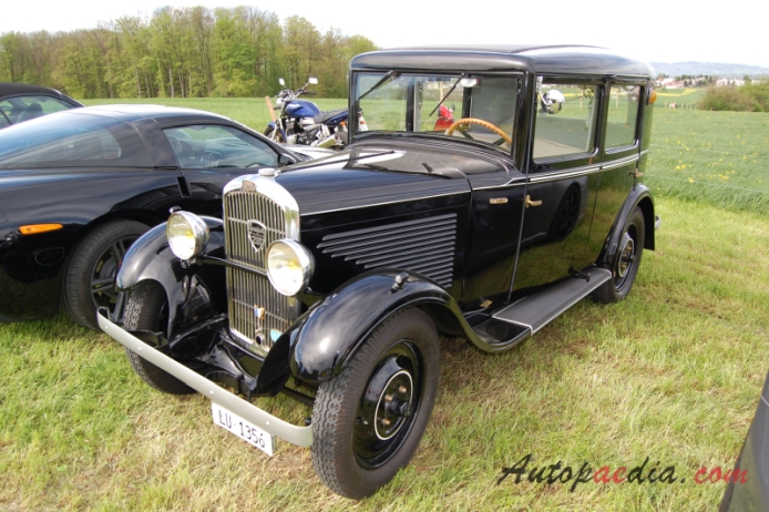 Peugeot 201 1929-1937 (1932 201 C saloon 4d), lewy przód