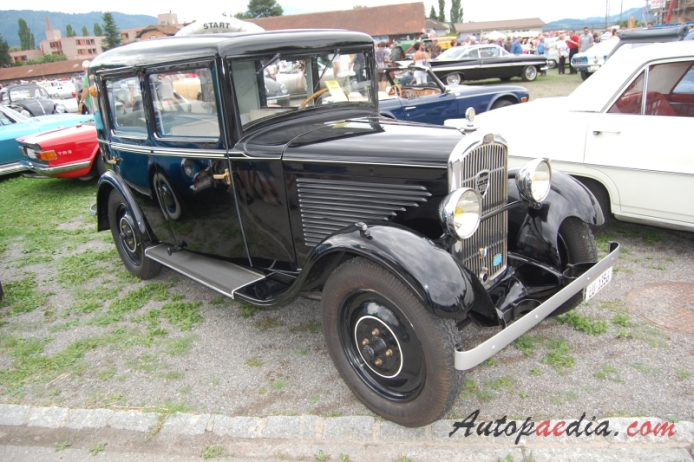 Peugeot 201 1929-1937 (1932 201 C saloon 4d), prawy przód