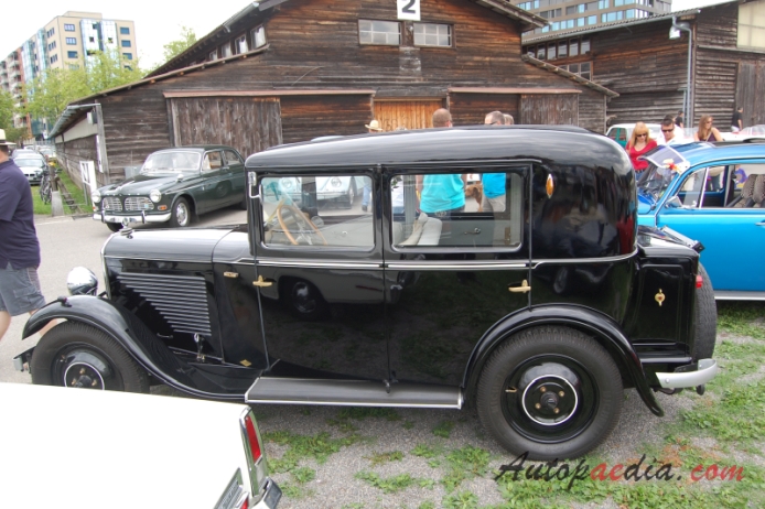 Peugeot 201 1929-1937 (1932 201 C saloon 4d), left side view