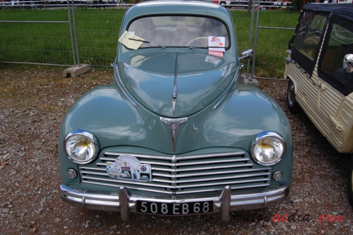 Peugeot 203 1948-1960 (1952-1960 sedan 4d), front view