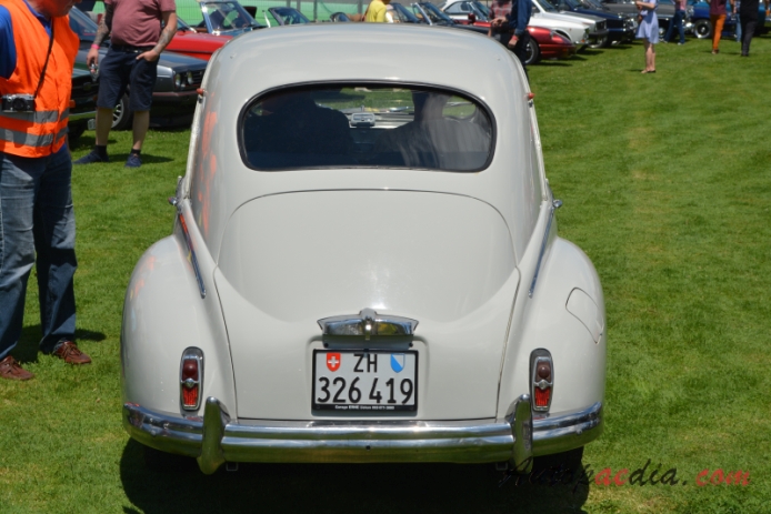 Peugeot 203 1948-1960 (1952-1960 sedan 4d), rear view