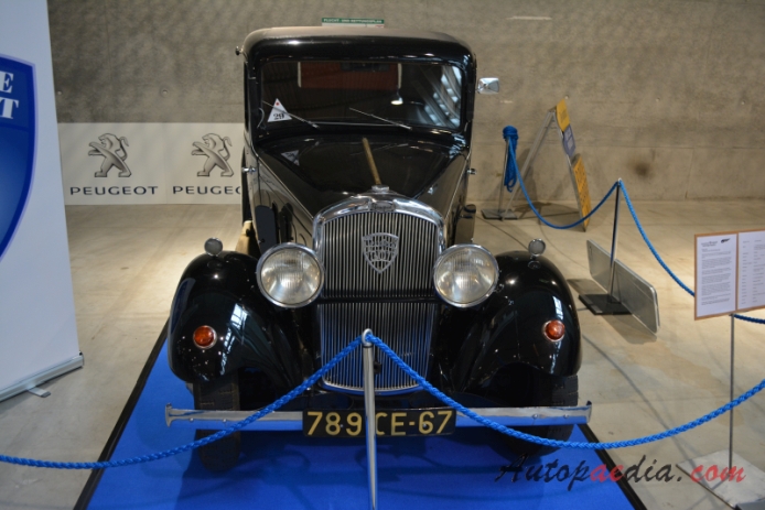Peugeot 301 1932-1936 (1932-1933 limousine 4d), front view