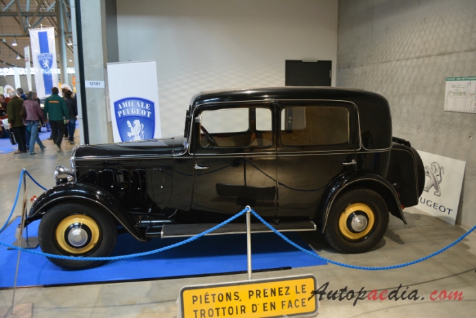 Peugeot 301 1932-1936 (1932-1933 limuzyna 4d), lewy bok
