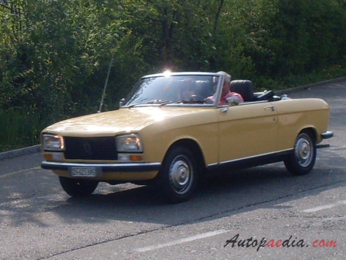 Peugeot 304 1969-1980 (1970-1975 Cabriolet), lewy przód