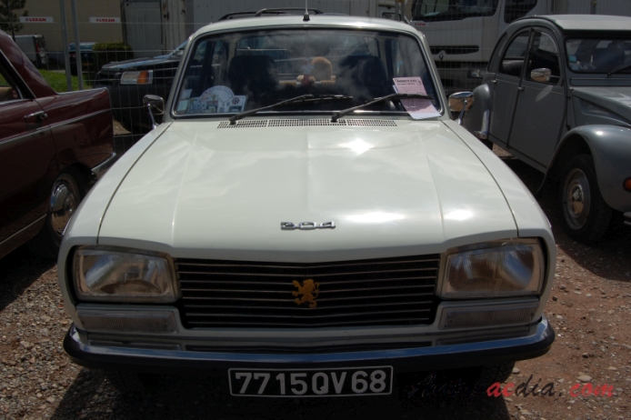 Peugeot 304 1969-1980 (1972-1980 GL sedan 4d), front view