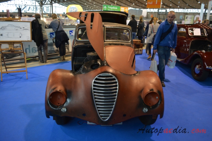Peugeot 402 1935-1942 (1936 Decapotable Metallique Eclipse E4 convertible 2d), przód