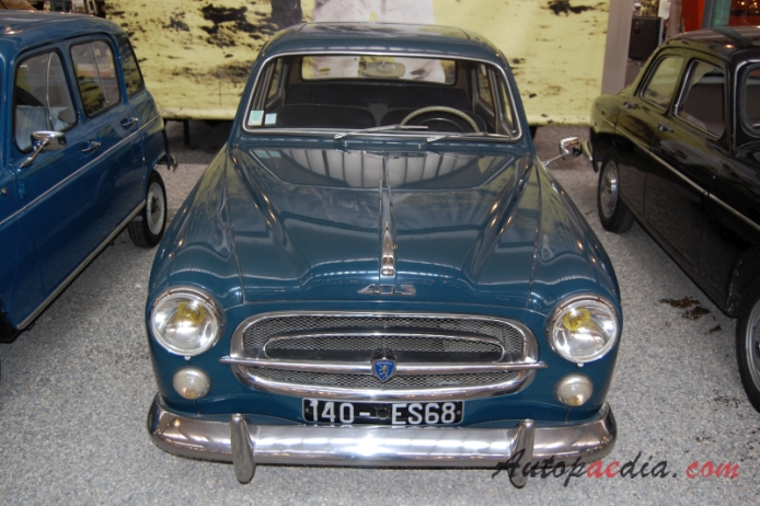 Peugeot 403 1955-1966 (1958 saloon 4d), przód