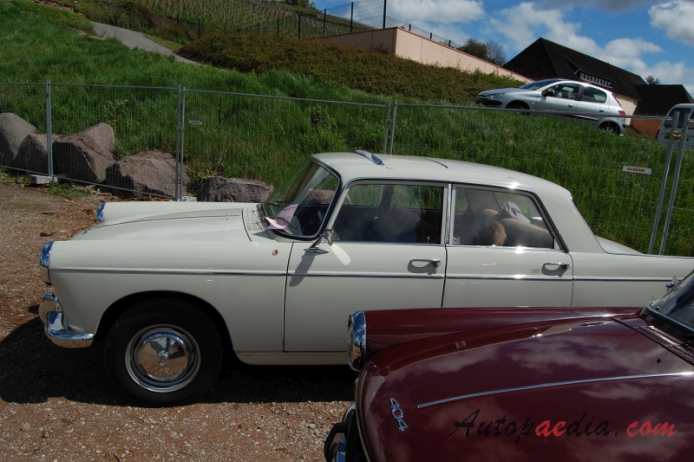 Peugeot 404 1960-1975 (1962-1965 saloon 4d), left side view