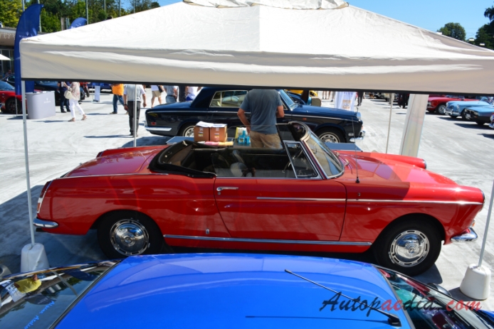 Peugeot 404 1960-1975 (1968 injection Pininfarina cabriolet 2d), prawy bok
