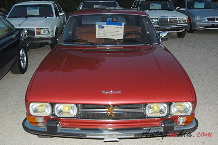 Peugeot 504 1968-1983 (1971 Coupé 2d), przód