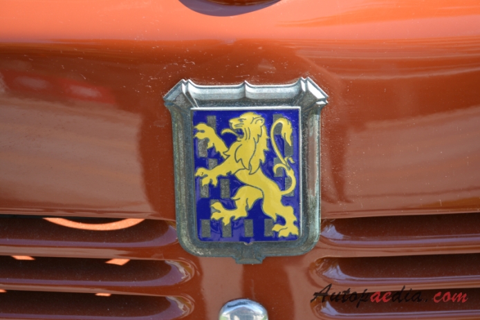 Peugeot D4 1959-1965 (van 4d), front emblem  