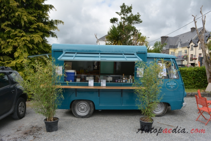 Peugeot J7 1965-1980 (food truck), right side view