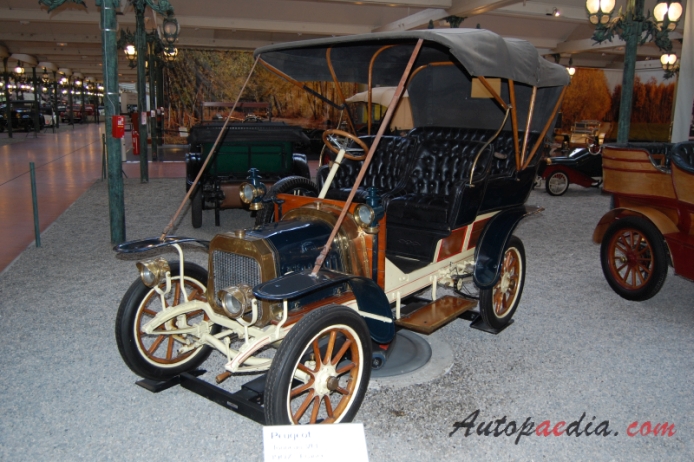 Peugeot VCI 1907 (Tonneau), lewy przód