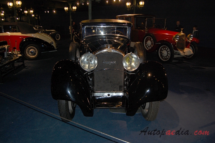 Peugeot typ 174 1923-1928 (1924 saloon 2d), przód