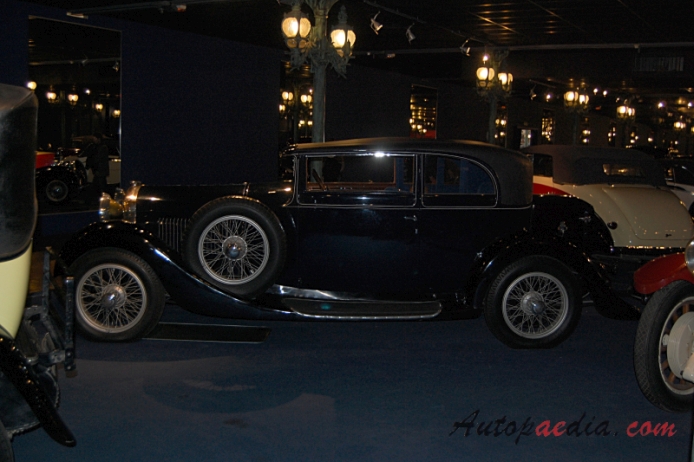 Peugeot type 174 1923-1928 (1924 saloon 2d), left side view