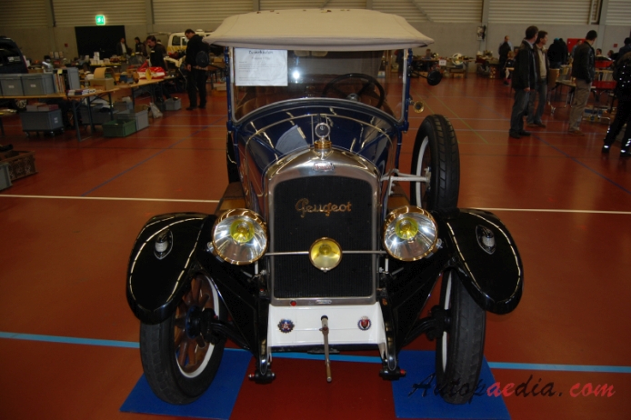 Peugeot type 177 1923-1929 (1924 177BL Torpedo 4d), front view