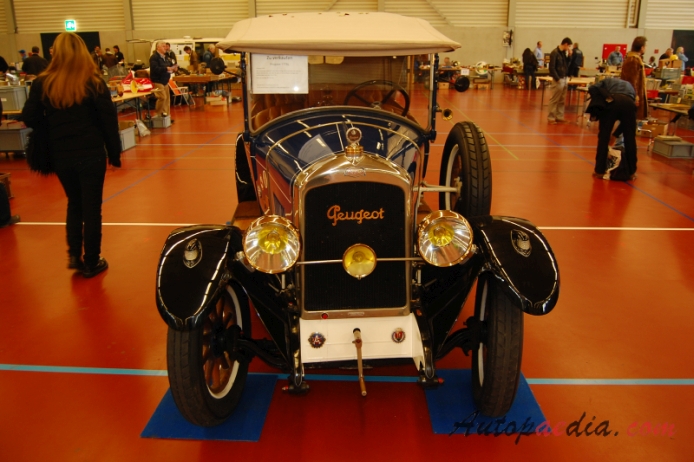 Peugeot type 177 1923-1929 (1924 177BL Torpedo 4d), front view
