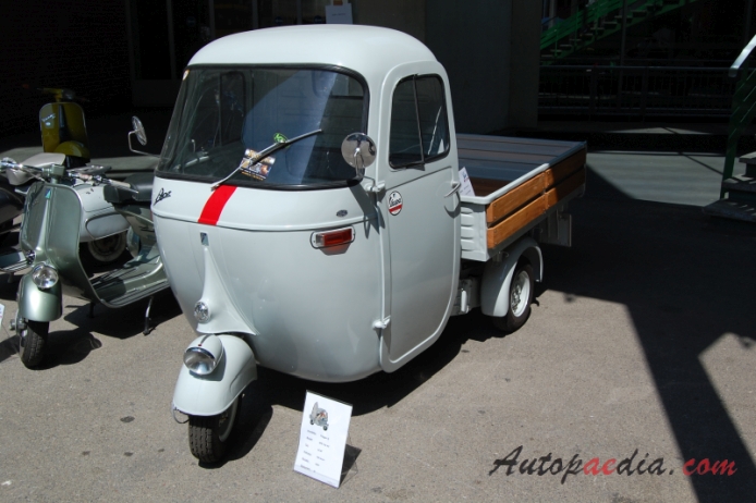 Piaggio APE C 1956-1967 (1964 AC4T), lewy przód
