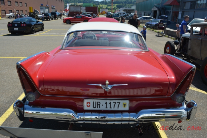 Plymouth Belvedere 3. generacja 1957-1959 (1957 hardtop Coupé 2d), tył