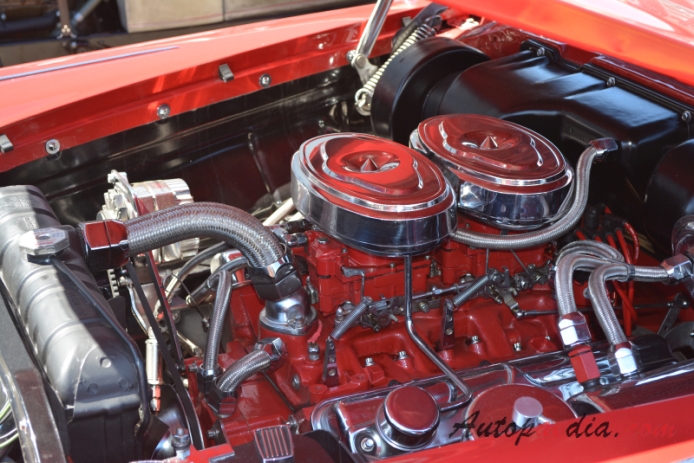 Plymouth Belvedere 3rd generation 1957-1959 (1957 hardtop Coupé 2d), engine  