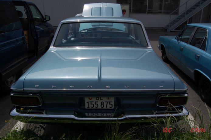 Plymouth Belvedere 5th generation 1962-1964 (1964 hardtop 2d), rear view