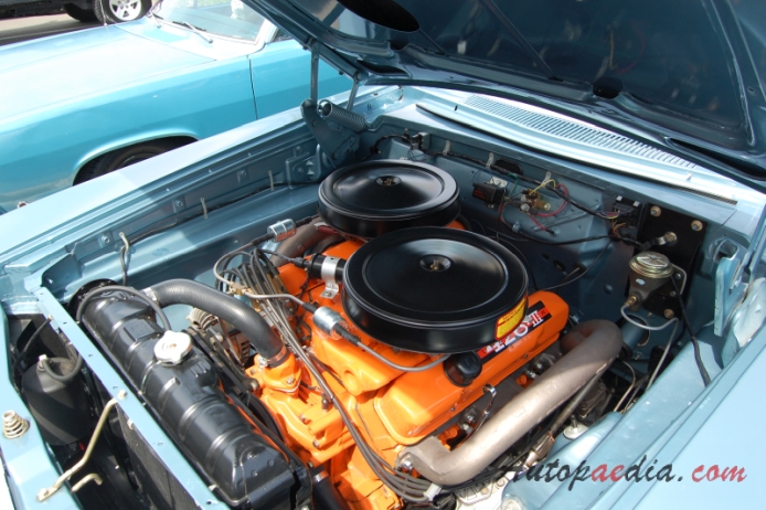 Plymouth Belvedere 5th generation 1962-1964 (1964 hardtop 2d), engine  