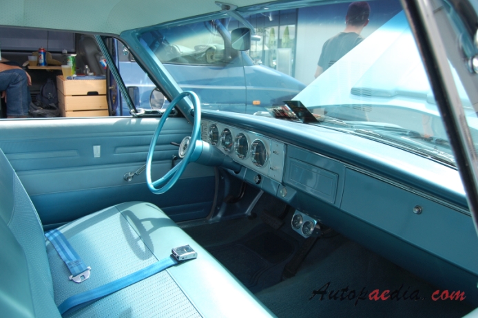 Plymouth Belvedere 5. generacja 1962-1964 (1964 hardtop 2d), wnętrze