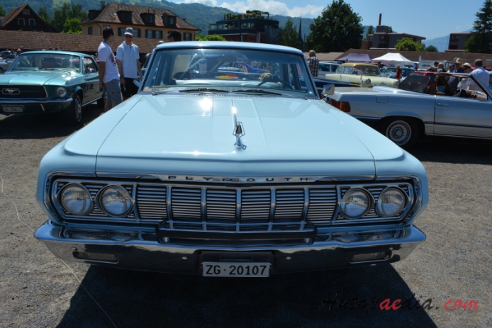 Plymouth Belvedere 5. generacja 1962-1964 (1964 sedan 4d), przód