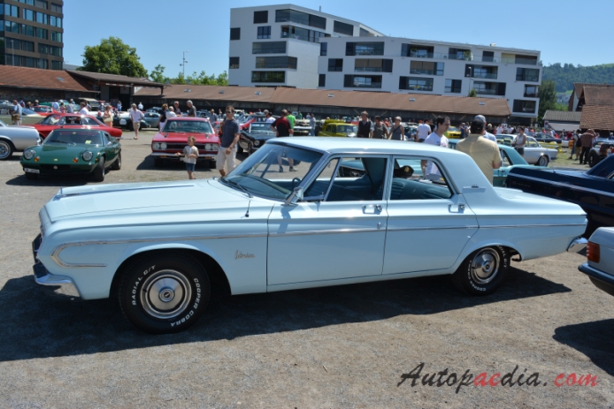 Plymouth Belvedere 5th generation 1962-1964 (1964 sedan 4d), left side view