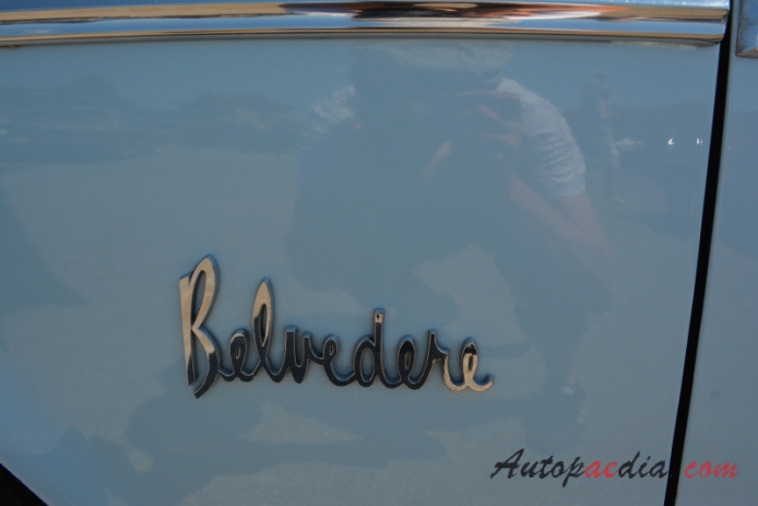 Plymouth Belvedere 5th generation 1962-1964 (1964 sedan 4d), side emblem 