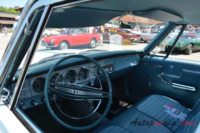 Plymouth Belvedere 5. generacja 1962-1964 (1964 sedan 4d), wnętrze